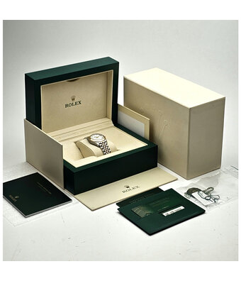 Rolex Datejust 31 steel gold white roman Jubilee 2020 box + papers