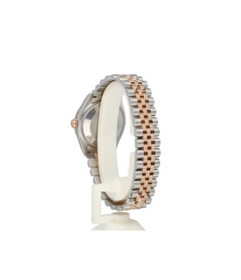 Rolex Datejust 31 rose - gold grey / rhodium / slate Oyster 2023 box + papers