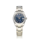 Rolex Datejust 31 steel blue roman Oyster 2018 box + papers