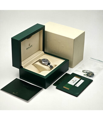 Rolex Datejust 31 steel blue roman Oyster 2018 box + papers