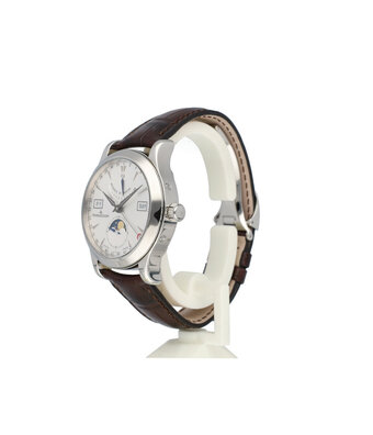 Jaeger-LeCoultre Master Control Calendar  steel day date moonphase | ref. 147.8.41.S | NEW JLC STRAP