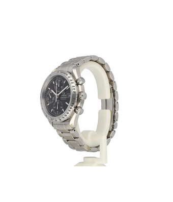 Omega Speedmaster Date  steel automatic chronograph black
