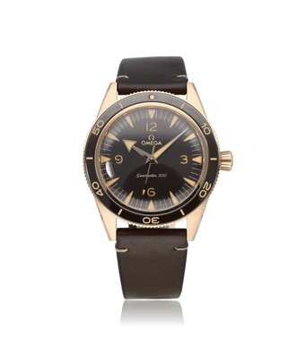 Omega Seamaster 300 Co-Axial Master Chronometer 41 bronze 2021 B+P