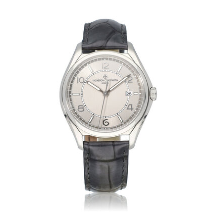 Fiftysix  40 steel silver box + papers