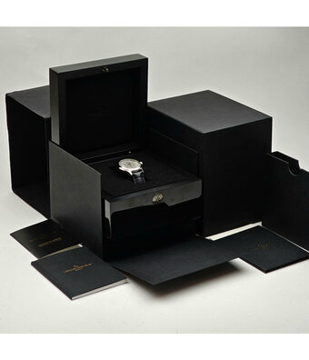 Vacheron Constantin Fiftysix  40 steel silver box + papers