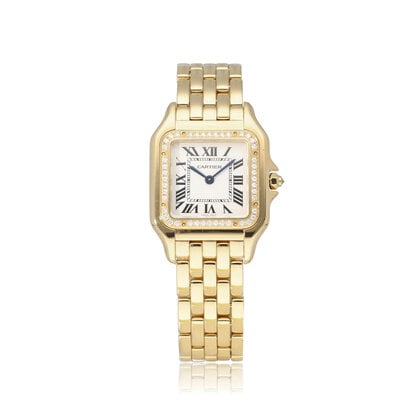 Panthère de Cartier  MM gold silver diamond | ref. 4014 | 2023 box + papers