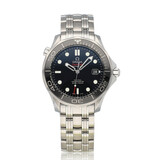 Omega Seamaster Diver 300M Co-Axial Chronometer 41 steel black 2019 B+P