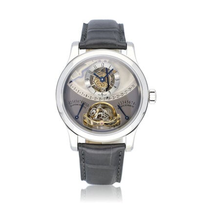 Master Grande Tradition Gyrotourbillon 1 42,5 perpetual calendar platinum ref. 149.6.07.S