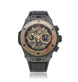 Hublot Big Bang Unico Magic Gold 45 ceramic skeleton 2016 box + papers