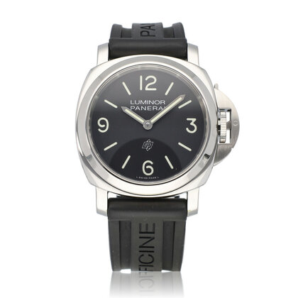 Luminor Base Acciaio 44 steel black 2022 B+P | NEW PANERAI SERVICE