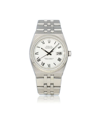 Rolex Datejust Oysterquartz steel - white gold white roman Buckley Jubilee 706-serial - 1981