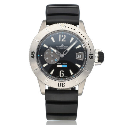 Master Compressor Diving GMT  steel | ref. 159.T.05 | OPEN DATE - B+P | NEW JLC SERVICE