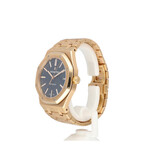 Audemars Piguet Royal Oak  41 rose gold blue 2016 box + papers