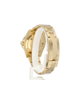 Rolex Submariner Date 40 yellow gold blue - bluesy ceramic Oyster 2015 B+P | NEW ROLEX SERVICE