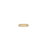 Cartier Love 72 diamond 54 ring size 54 mm yellow gold mini paved 2024 box + papers