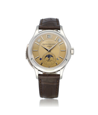 Patek Philippe Grand Complications Minute Repeater Tourbillon Perpetual Calendar 41 platinum salmon | NEW