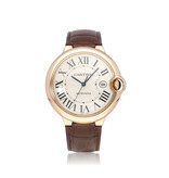 Cartier Ballon Bleu de Cartier  42 rose gold auto | ref. 2999 | + box | NEW CARTIER STRAP