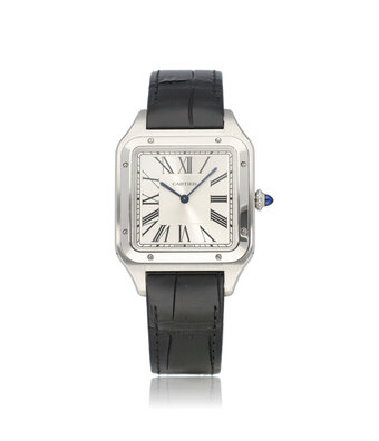 Cartier Santos de Cartier Santos-Dumont Extra Large XL steel silver | ref. 4305 | 2021 + papers |