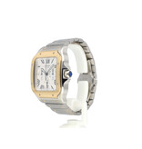 Cartier Santos de Cartier Chronograph XL steel / gold | ref. 4183 | 2022 box + papers