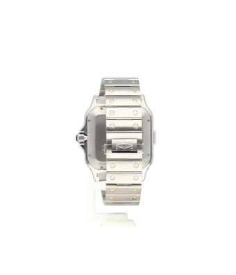 Cartier Santos de Cartier Chronograph XL steel / gold | ref. 4183 | 2022 box + papers