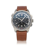 Jaeger-LeCoultre Polaris Chronograph Worldtime 44 titanium | ref. Q905T471 | 2018 B+P | NEW JLC SERVICE