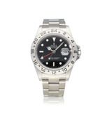 Rolex Explorer II  40 steel black RRR - rehaut cal. 3186 V-serial 2010 + papers