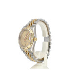 Rolex Datejust 36 Turn-o-graph steel - gold champagne red Jubilee F-serial 2005 | NEW ROLEX SERV