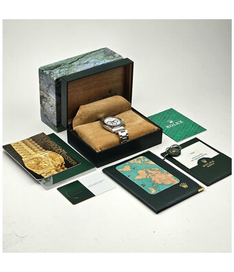 Rolex Daytona  40 steel white Zenith 1997 B+P | NEW ROLEX SERVICE