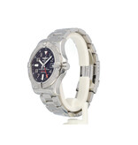 Breitling Avenger GMT 43 steel black dial 2019 B+P | NEW BREITLING SERVICE