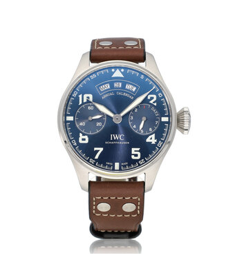 IWC Big Pilot's Watch Annual Calendar Edition le Petit Prince 46 steel blue 2023 box + papers