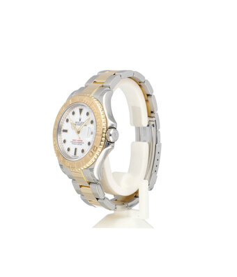 Rolex Yacht-master 40 steel - yellow gold white Oyster 2008 + papers
