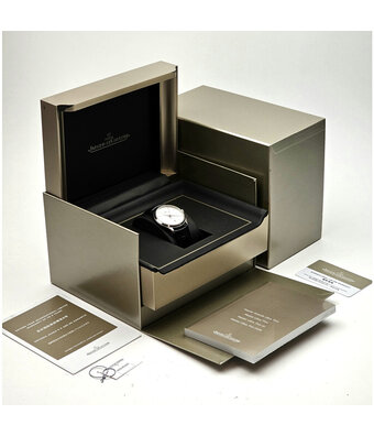 Jaeger-LeCoultre Master Ultra Thin Date 39 steel silver | ref. 109.8.37.S | 2023 box + papers