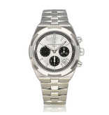 Vacheron Constantin Overseas Chronograph 43 steel panda 2023 B+P | NEW VACHERON SERVICE