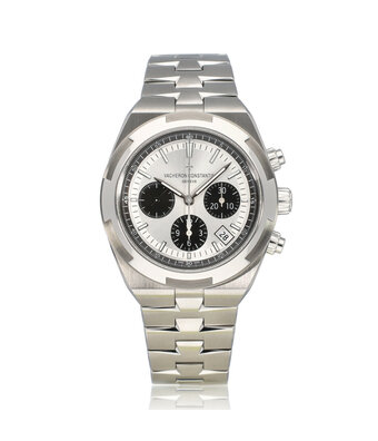 Vacheron Constantin Overseas Chronograph 43 steel panda 2023 B+P | NEW VACHERON SERVICE