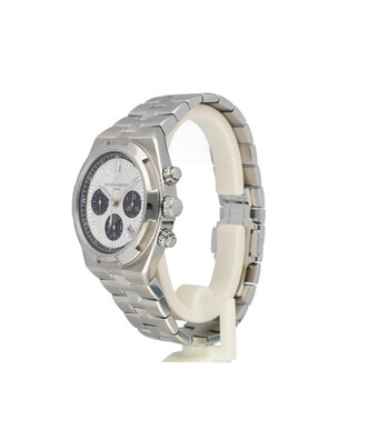 Vacheron Constantin Overseas Chronograph 43 steel panda 2023 B+P | NEW VACHERON SERVICE