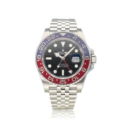 GMT-Master II 40 steel blue / red - Pepsi ceramic Jubilee + box