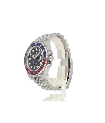 Rolex GMT-Master II 40 steel blue / red - Pepsi ceramic Jubilee + box
