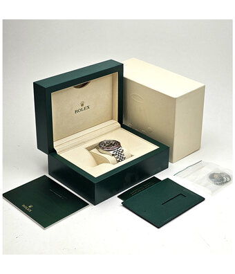 Rolex GMT-Master II 40 steel blue / red - Pepsi ceramic Jubilee + box