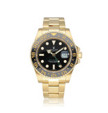 Rolex GMT-Master II 40 yellow gold black Oyster 2009 box + papers