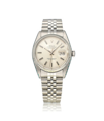 Rolex Datejust 36 steel silver Jubilee 1981 B+P | NEW ROLEX SERVICE