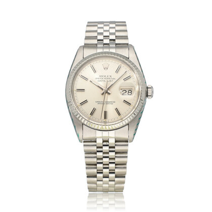 Datejust 36 steel silver Jubilee 1981 B+P | NEW ROLEX SERVICE