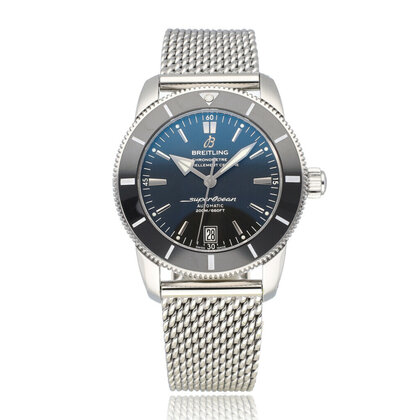 Superocean Heritage Automatic 42 steel black dial 2018 B+P | NEW BREITLING SERVICE