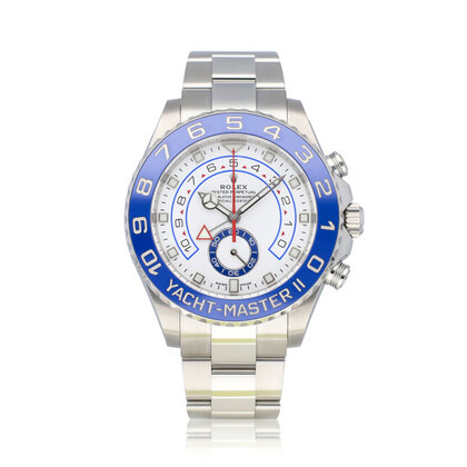 Yacht-master II steel ceramic blue 2021 + papers