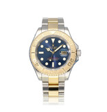 Rolex Yacht-master 40 steel - yellow gold blue D-serial 2005 | NEW ROLEX SERVICE