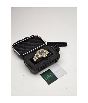 Rolex Yacht-master 40 steel - yellow gold blue D-serial 2005 | NEW ROLEX SERVICE