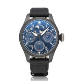 IWC Big Pilot's Watch Perpetual Calendar Edition Rodeo Drive 47 ceramic black blue 2021 B+P