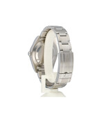 Rolex Explorer  39 steel black domed Oyster 2011 box + papers