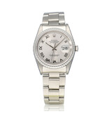 Rolex Datejust 36 steel silver roman ETB 1996 box + papers