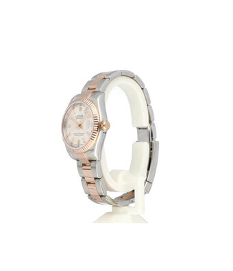 Rolex Datejust 31 steel - rose gold pink / sundust 2012 box + papers