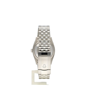 Rolex Datejust 36 steel black domed Jubilee 2022 box + papers